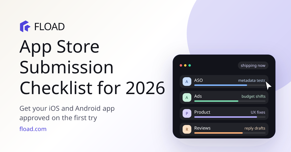 The Ultimate App Store Submission Checklist for 2026 | Fload Blog